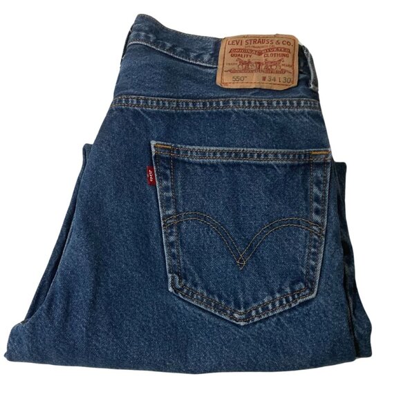 Levi's 550 Relaxed Fit  34X30 - Picture 1 of 8